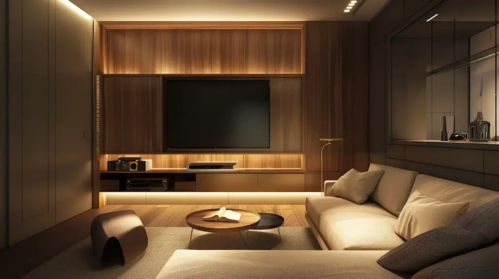 Beautiful Lounge Room With Control4