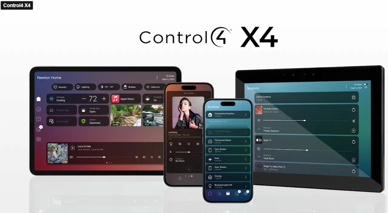 Control4 X4 Has Landed